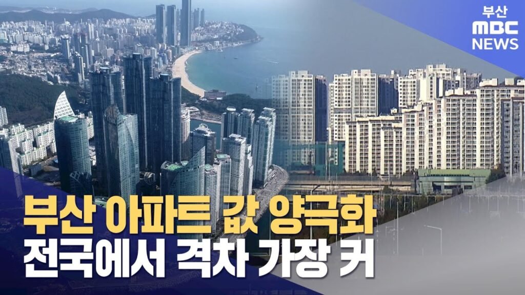 부산 아파트 시장의 양극화 현상과 가격 격차 확대
