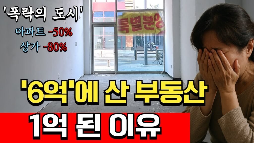 배곧신도시의 부동산 폭락과 실패한 투자 이야기 배곧신도시의 부동산 폭락과 실패한 투자 이야기