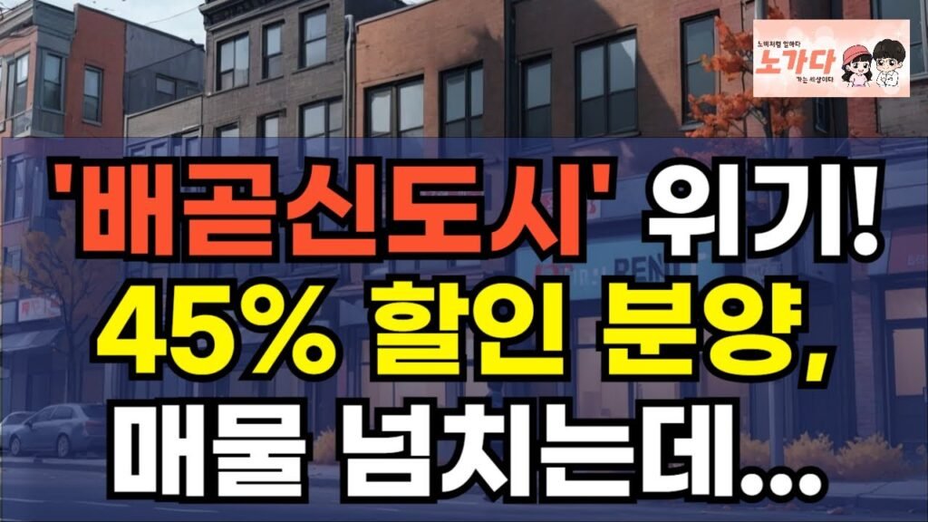 배곧신도시의 부동산 폭락과 실패한 투자 이야기 배곧신도시의 부동산 폭락과 실패한 투자 이야기