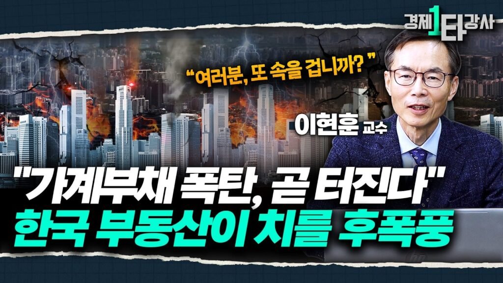 지금 집 사면 안됩니다: 벼랑 끝 한국 경제의 현실