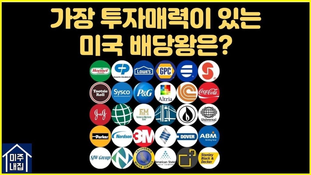 미국배당주 비디오: 배당왕 찾기